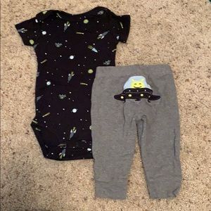 Space onesie w/pants